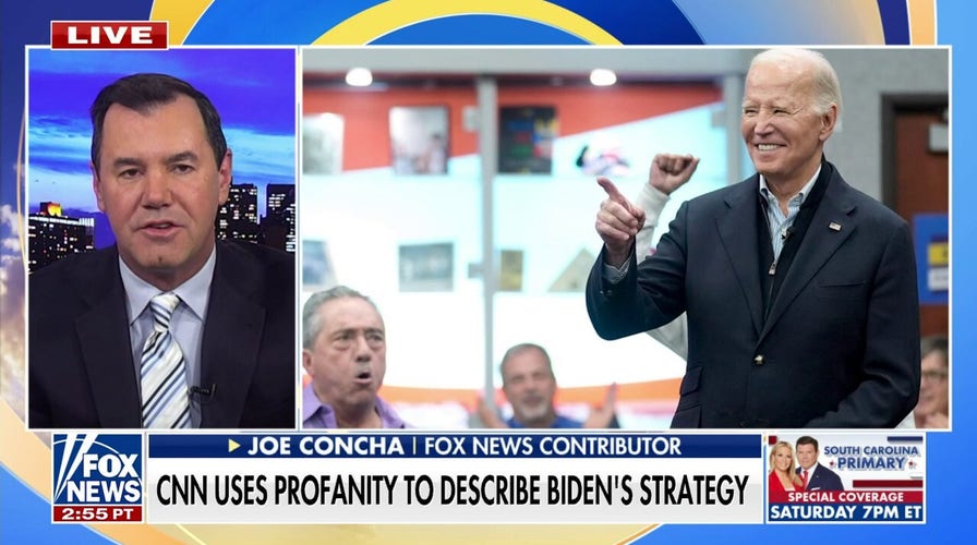 CNN reporter slammed for using profanity on air to describe Biden's campaign strategy