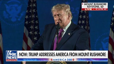 Trump marks America's 250th birthday with Mount Rushmore speech celebrating freedom
