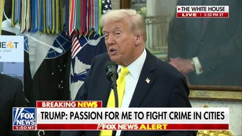 President Trump and FBI Director Patel give update on violent crime prevention 