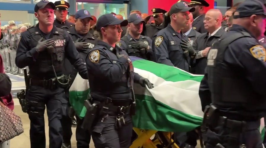 Thousands Attend Funeral For Slain NYPD Officer Jonathan Diller | Fox News