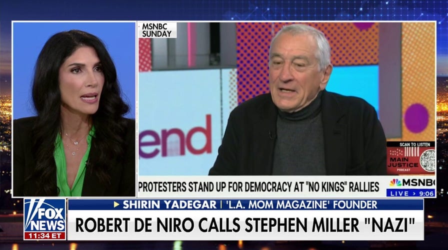 Robert De Niro has no place speaking on the world political stage: LA Mom Magazine creator