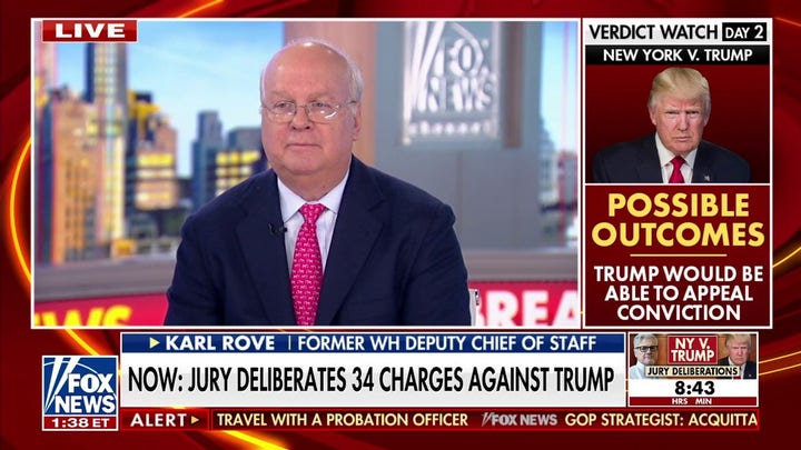 Trump must find a way to ‘rise above’ a guilty verdict: Karl Rove