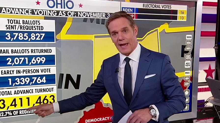 As votes roll in, who has the edge in key battleground states?