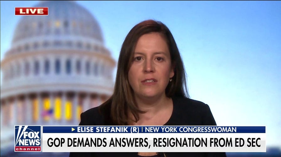 Elise Stefanik rips education secretary over alleged 'solicitation' of NSBA letter: This is a 'war on parents'