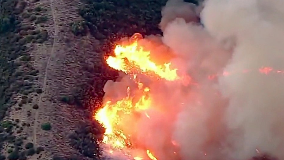 Lake Fire forces evacuations, road closures near Los Angeles