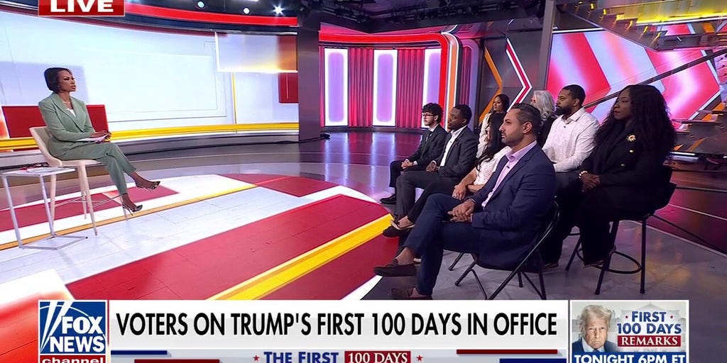 Voters weigh in on Trump’s first 100 days in office