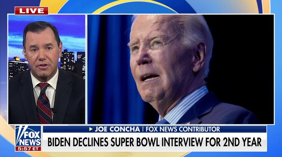 Skipping the Super Bowl interview, Biden continues streak of dodging sit