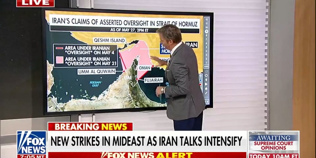 Bill Hemmer explains Iran's claims in Strait of Hormuz amid new strikes