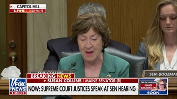 Sen Susan Collins warns against ‘overheated language’ against Supreme Court