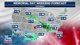 A look at the Memorial Day weekend forecast