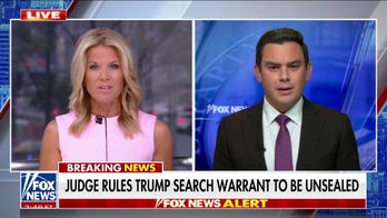 Judge rules Trump search warrant unsealed