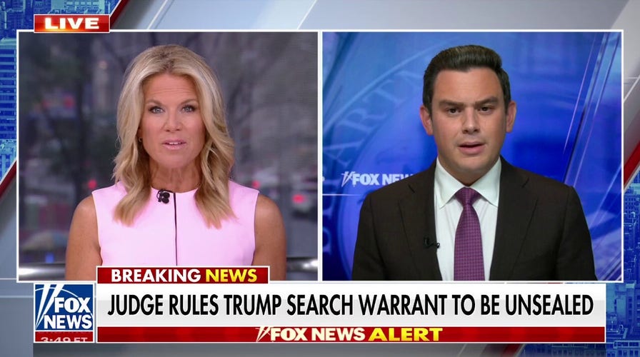 Judge rules Trump search warrant unsealed