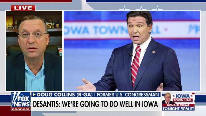 Doug Collins predicts Trump victory in Iowa ahead of 2024 caucuses 