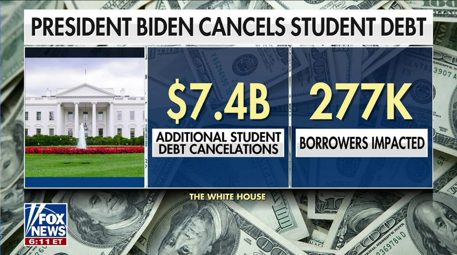Biden approves $7.4 billion student loan debt cancelations