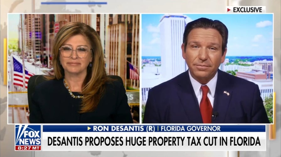 DeSantis proposes major property tax cuts, criticizes Mamdani housing plan