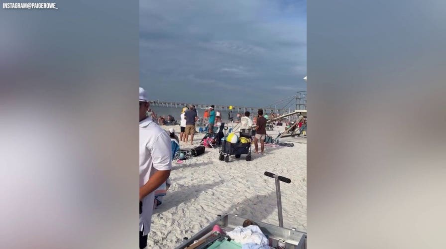 Blue Angels thrill beachgoers with wild low flyover