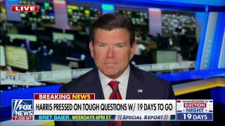 Bret Baier on 'contentious' Harris interview: She wanted a viral moment - Fox News