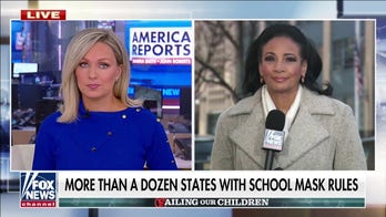 School mask mandates remain in effect in more than a dozen states despite parental pushback