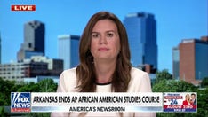 Huckabee Sanders pushes back on criticism after Arkansas removes AP African American studies course