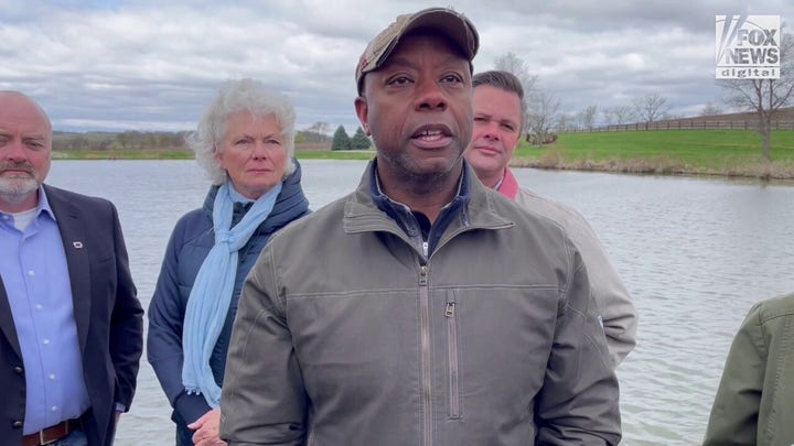 South Carolina Sen. Tim Scott says he’s ‘excited about the response’ to his 2024 presidential exploratory committee