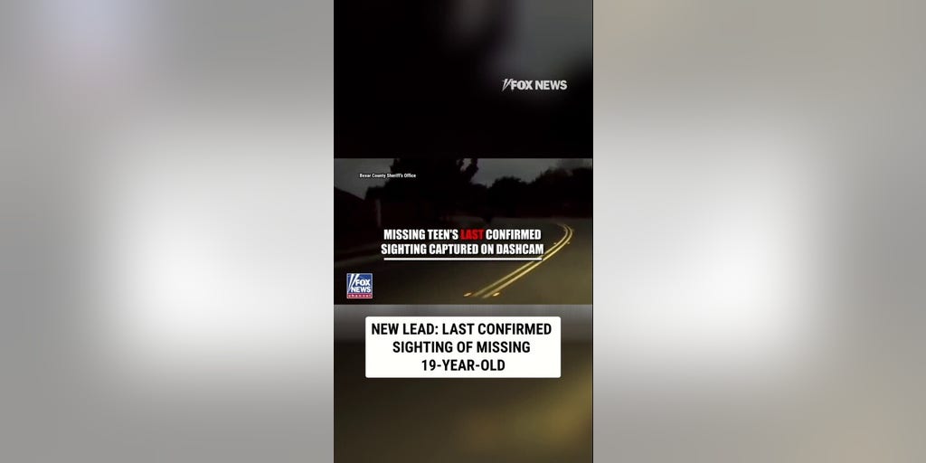 NEW LEAD: Dashcam video shows last confirmed sighting of missing 19-year-old