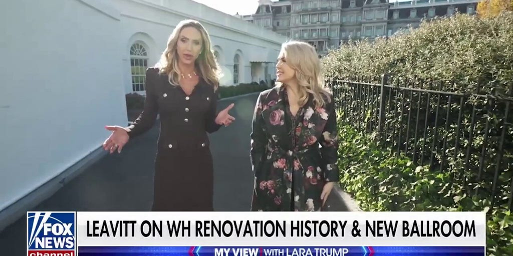Karoline Leavitt gives Lara Trump an exclusive tour of the White House