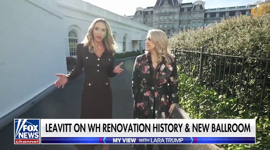 Karoline Leavitt gives Lara Trump an exclusive circuit  of the White House 