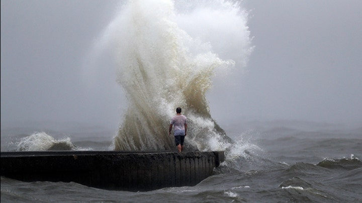 Tropical Storm Cristobal makes landfall in southeast Louisiana