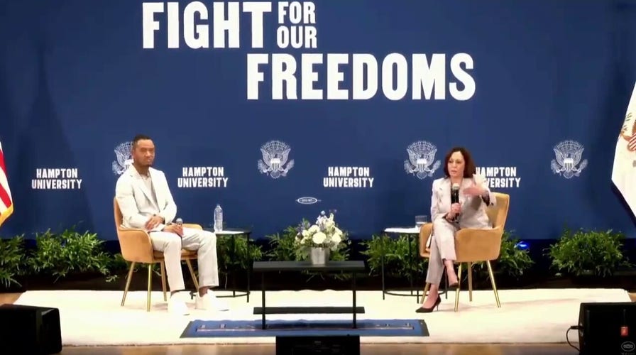 Kamala Harris says American society needs 'equal outcomes'