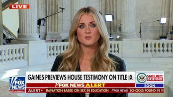 Riley Gaines decries Biden's plan to overhaul Title IX: 'It's criminal'