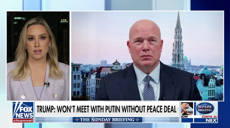 Matt Whitaker: Trump ‘holds all the cards’ against Putin