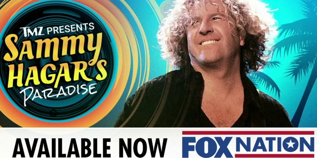 sammy hagar s paradise out now on fox nation fox news video