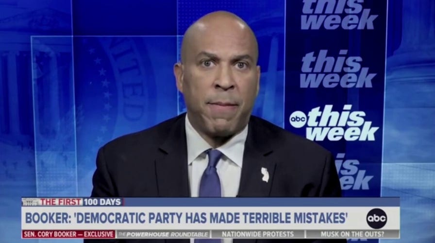 Cory Booker reveals the Democrats' 'terrible mistakes'