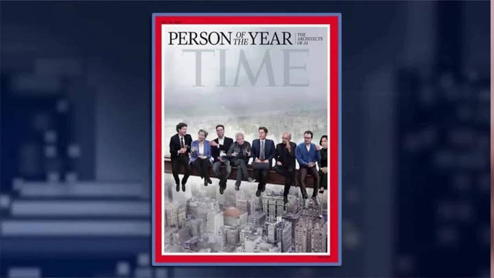 Jimmy Kimmel tears into Time's AI-focused Person of the Year cover featuring Musk, Altman and other tech CEOs
