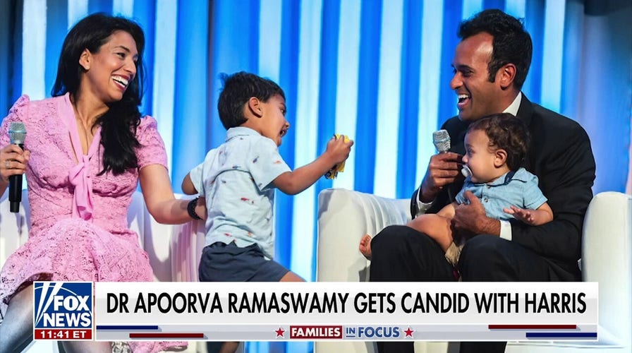 Apoorva Ramaswamy talks to Harris Faulkner about what inspired her husband's presidential run