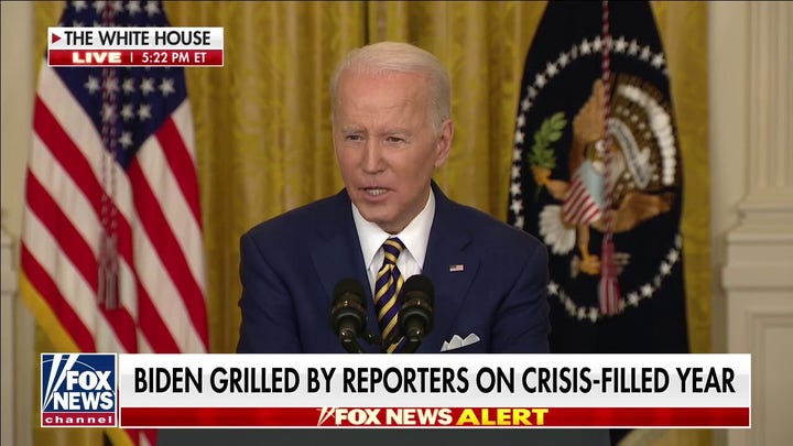 Biden snaps at reporter for question on divisive statements: 'Go back and read what I said'