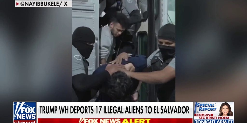 Trump administration deports 17 illegal aliens to El Salvador