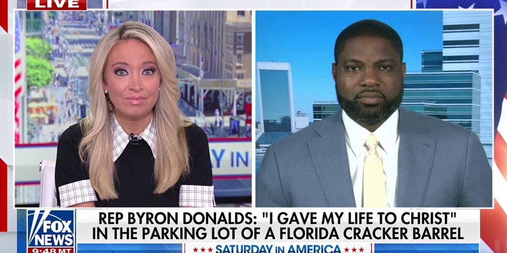 Rep. Byron Donalds shares his faith redemption story amid Florida gubernatorial run