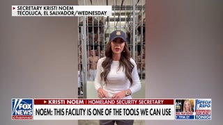 Noem visits El Salvador prison where deported Venezuelans were sent, issues warning to immigrants