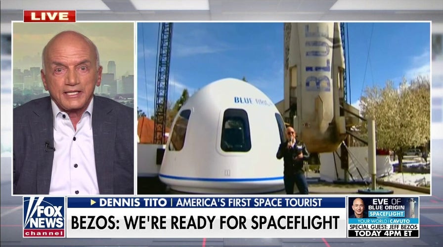 America's first space tourist on Jeff Bezos' Blue Origin launch