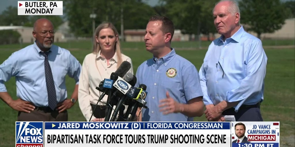 Bipartisan task force visits site of Trump assassination attempt