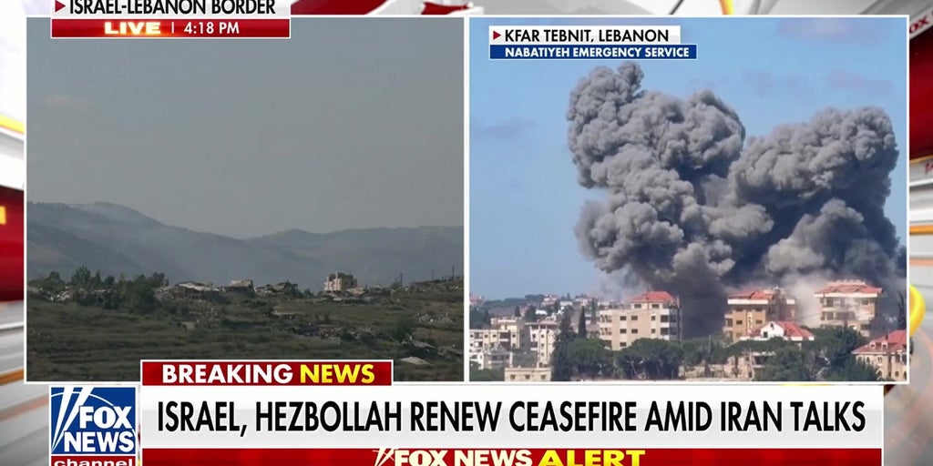 Israel, Hezbollah renew ceasefire amid Iran talks after night of fighting