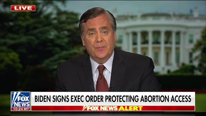 Turley: Biden's comments on abortion were 'demonstrably untrue'