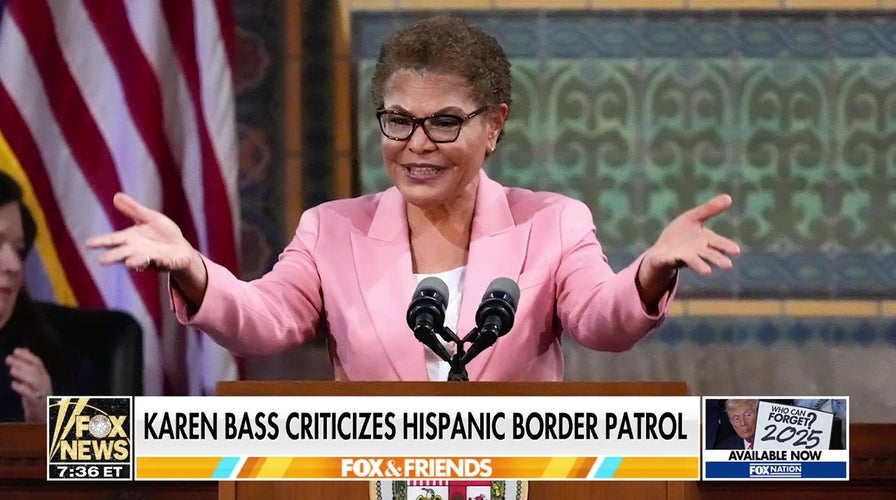 Karen Bass faces backlash for criticizing Hispanic borderline  patrol agents