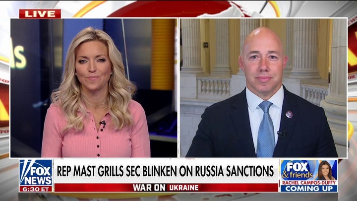  Rep. Mast on the need to stand stronger against Putin
