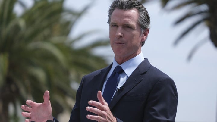 Newsom sues own election chief for failing to label governor as Democrat