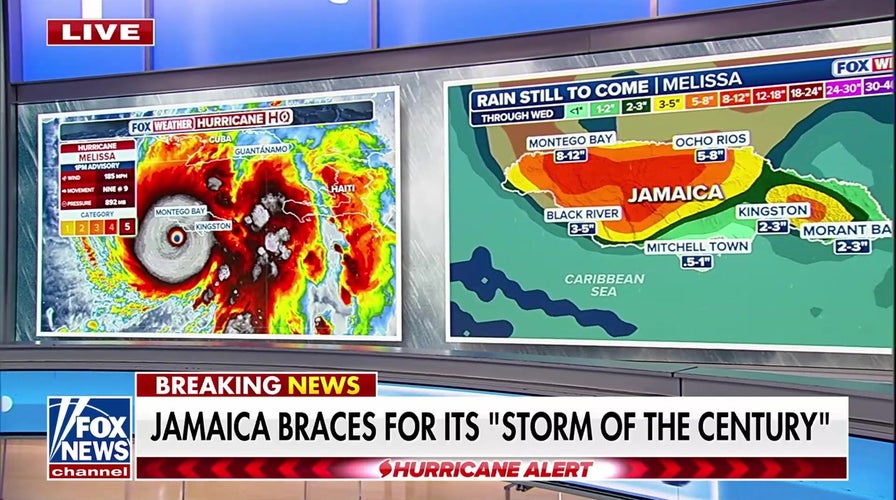 Category 5 Hurricane Melissa makes landfall in Jamaica, causing widespread devastation