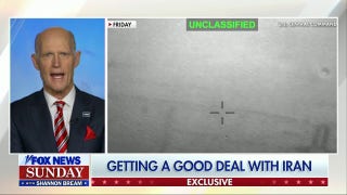 Sen Rick Scott says US is 'doing the right thing' with Iran