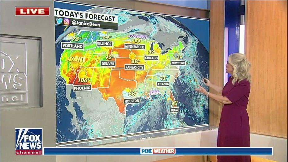 National weather for September 16