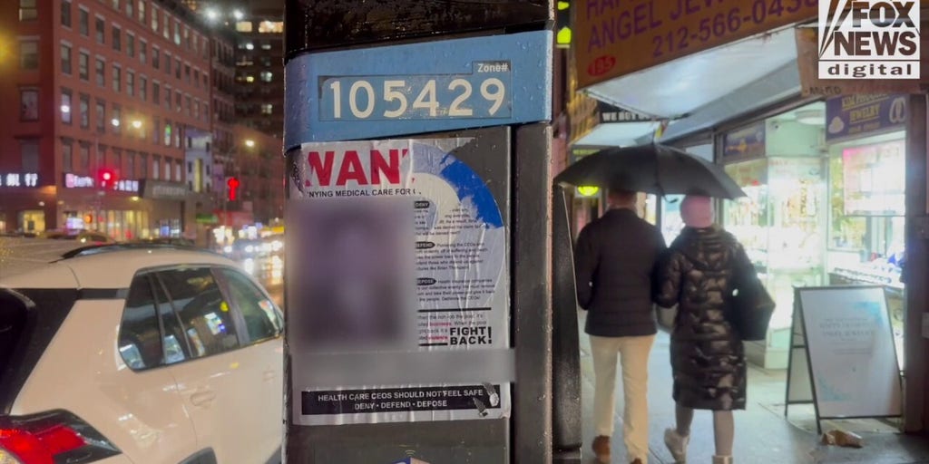 'Wanted' posters for executives are seen throughout New York City